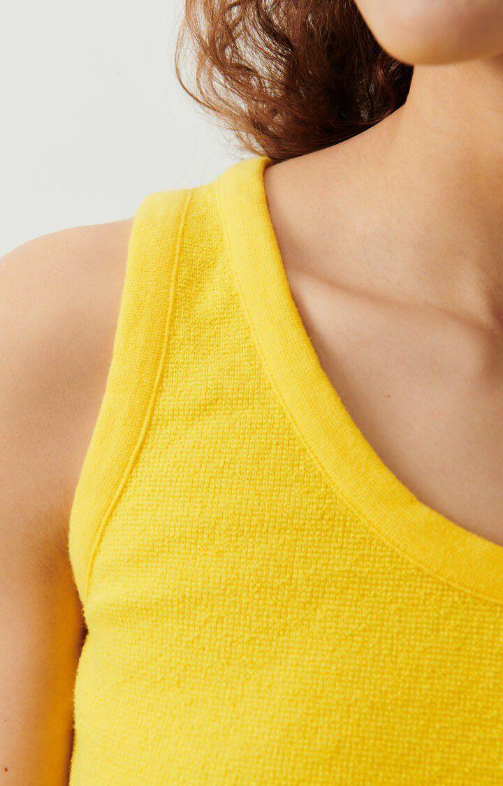 American Vintage Débardeur Femme Sotto - POLLEN 0 Sans Manches Jaune - E24