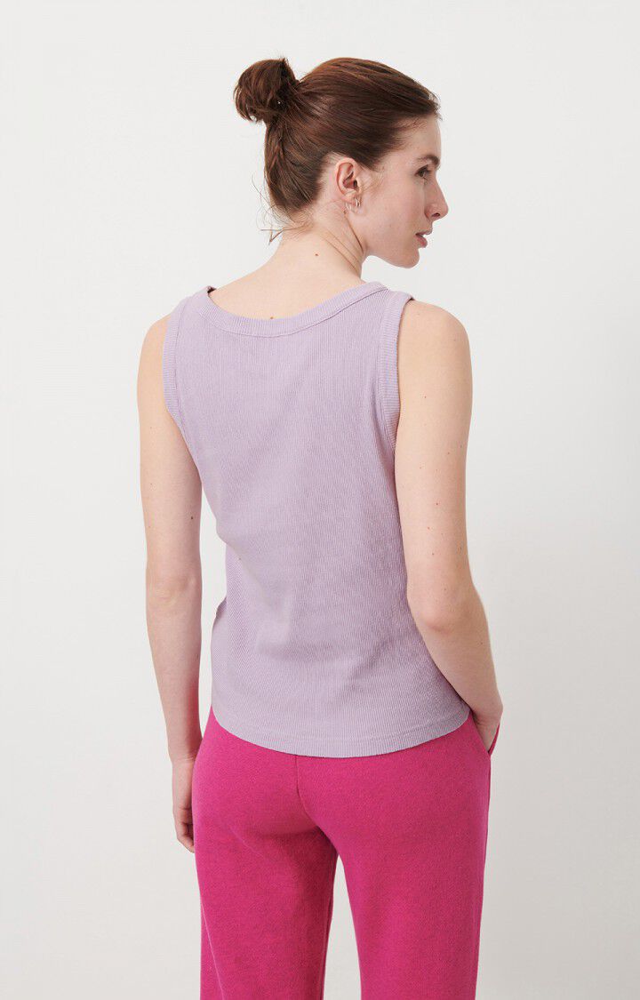 American Vintage Débardeur Femme Toledo - PARME 0 Sans Manches Violet - E23