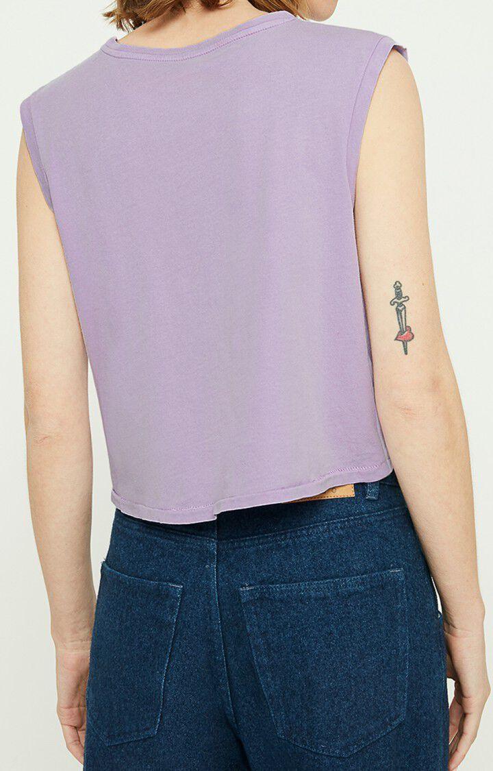 American Vintage Debardeur Femme Vegiflower - PARME Sans Manches Violet - E21