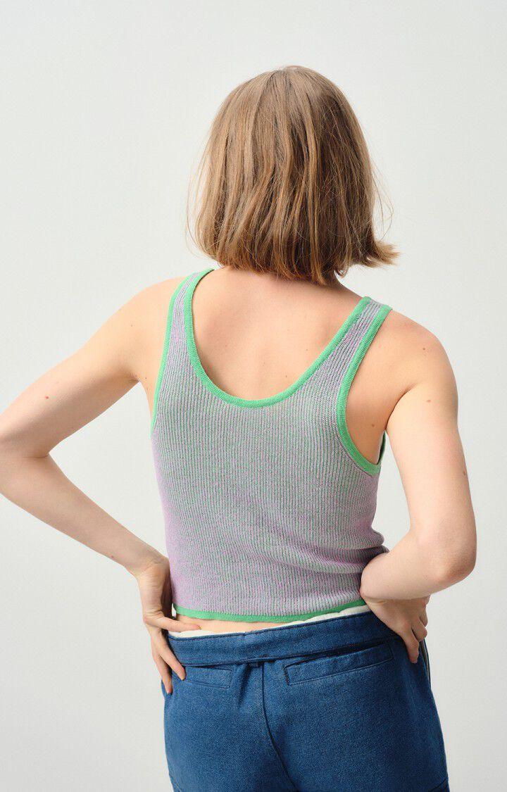 American Vintage Débardeur Femme Yogo - MINT ET PARME Sans Manches Vert - E24