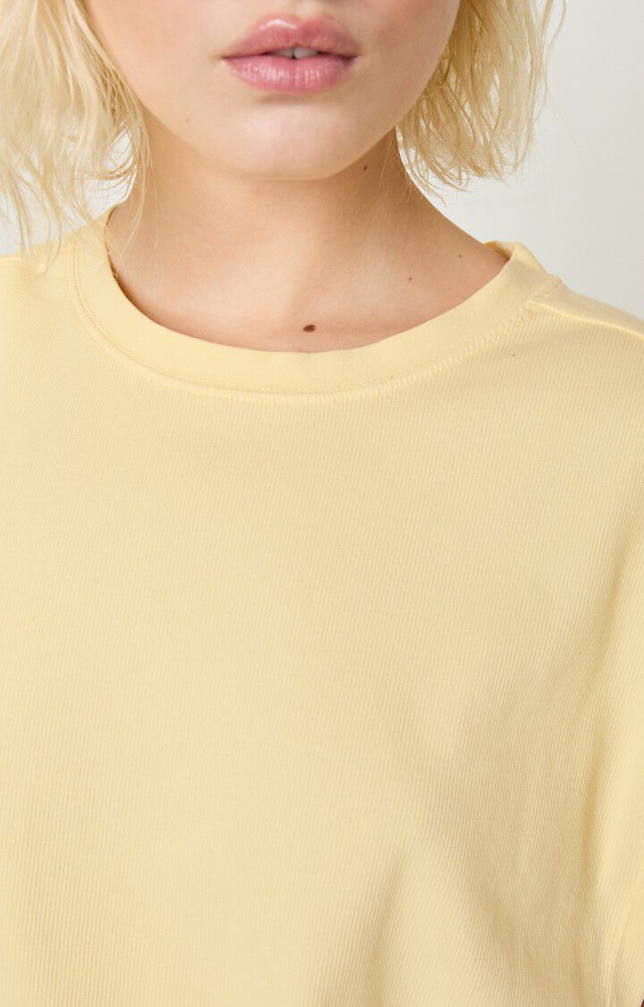 American Vintage Débardeur Femme Zelym - CREME ANGLAISE VINTAGE Sans Manches Beige - E23B