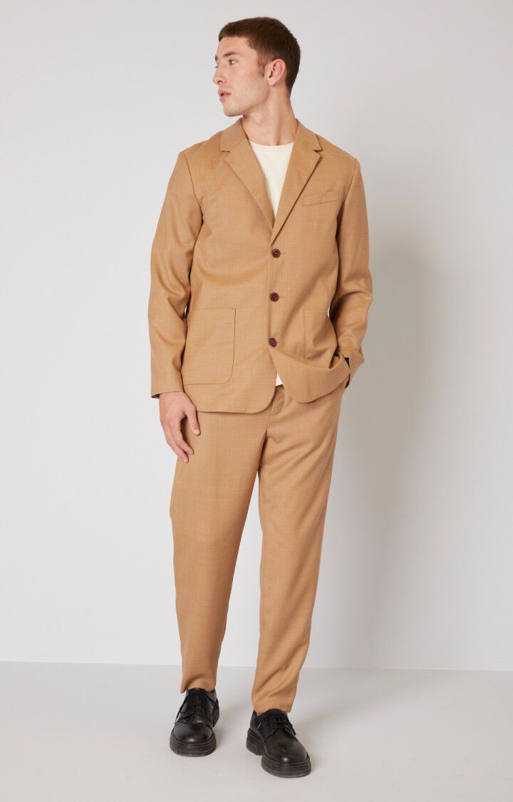 American Vintage Débardeur Homme Bobypark - ECRU Sans Manches Beige - E22