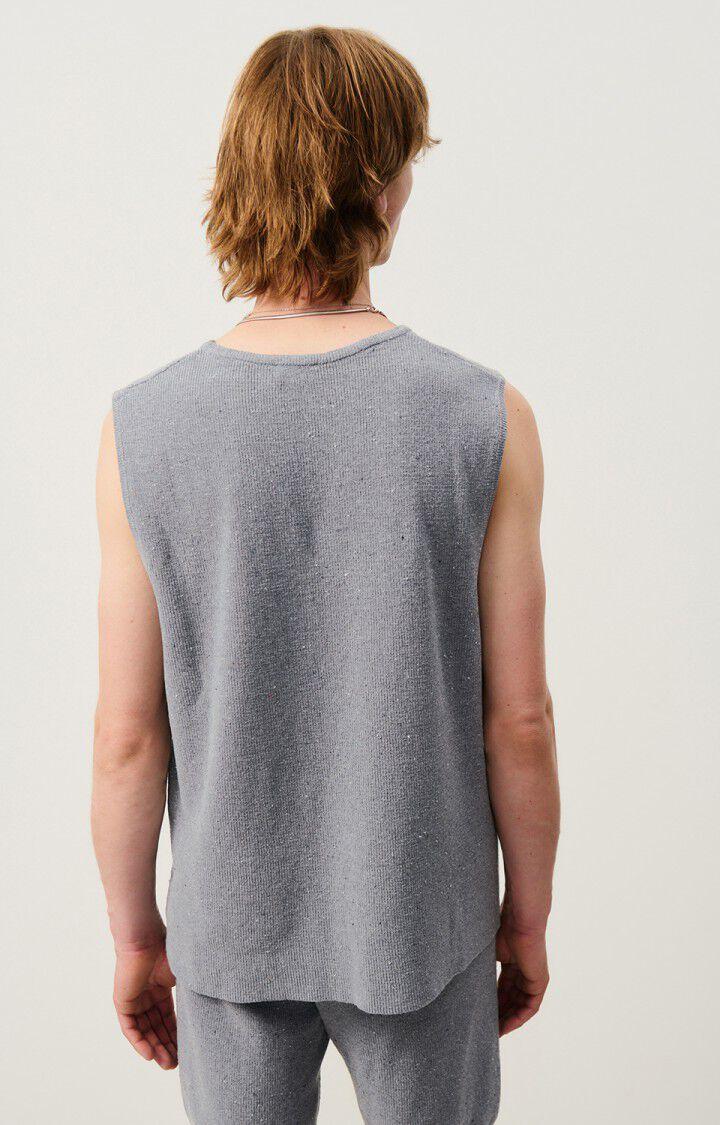 American Vintage Débardeur Homme Dozborow - CONSTELLATION CHINE 0 Sans Manches Gris - E24