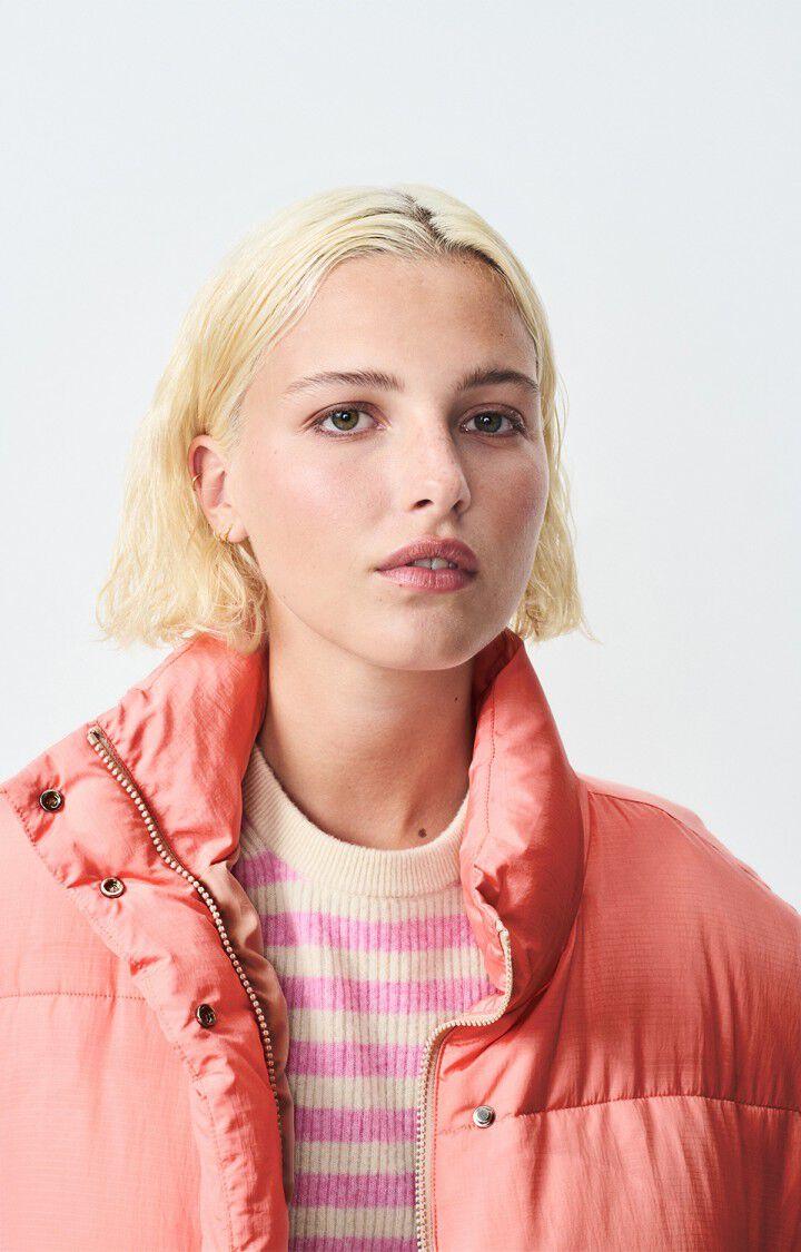 American Vintage Doudoune Femme Ifabay - TENDRESSE 57 Manches Longues Rose - H24