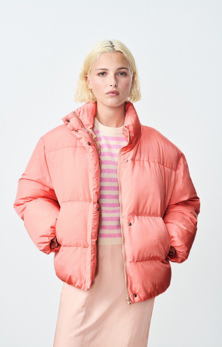 american vintage Doudoune femme Ifabay - TENDRESSE 57 Manches longues Rose - H24