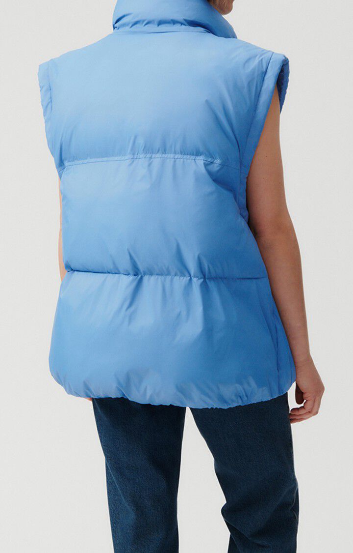 American Vintage Doudoune Femme Kolbay - AQUA 0 Sans Manches Bleu - E23