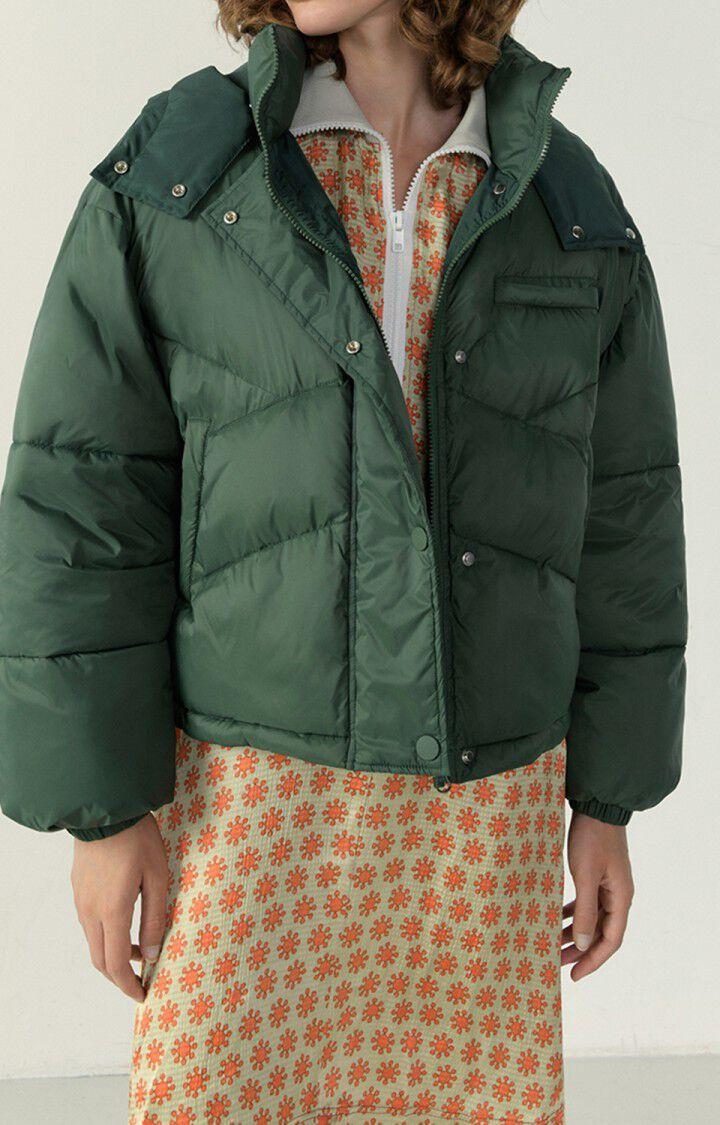 american vintage Doudoune femme Kolbay - PIN 59 Manches longues Vert - H22
