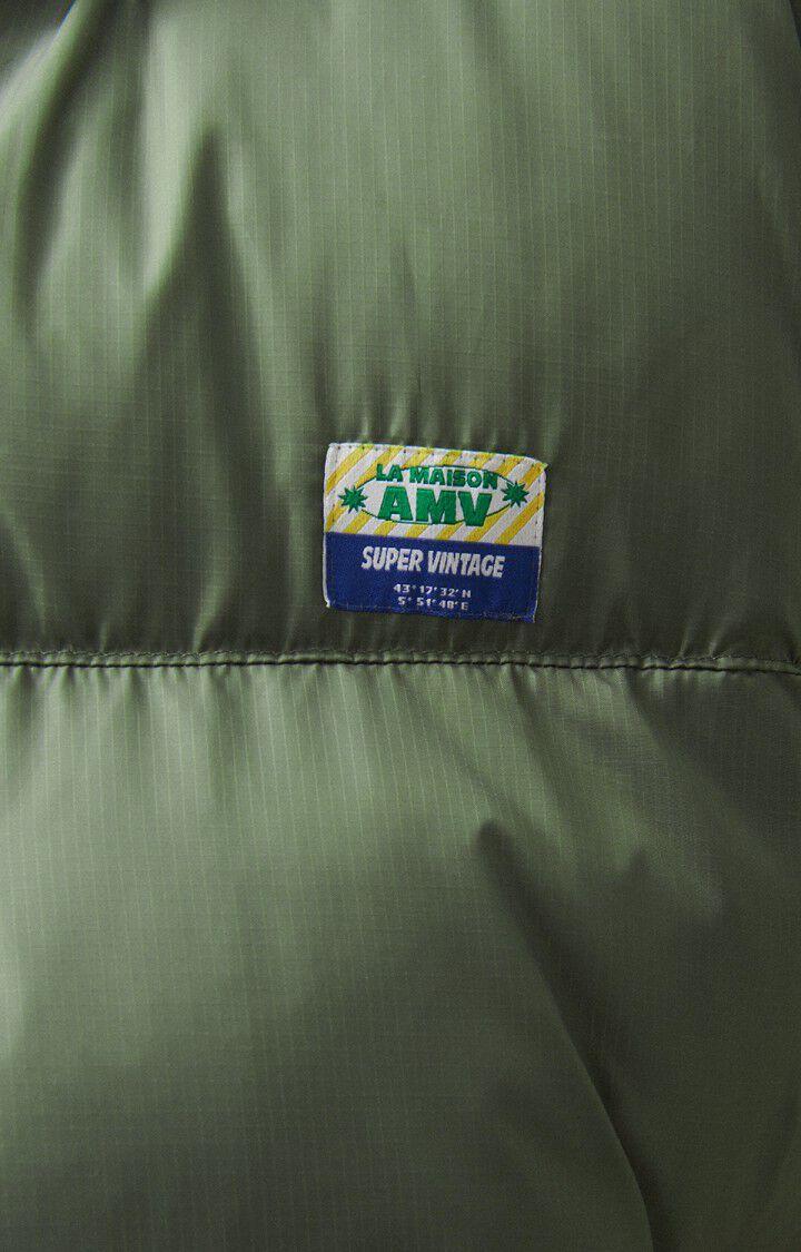 American Vintage Doudoune Femme Zidibay - KAKI 0 Sans Manches Vert - E24