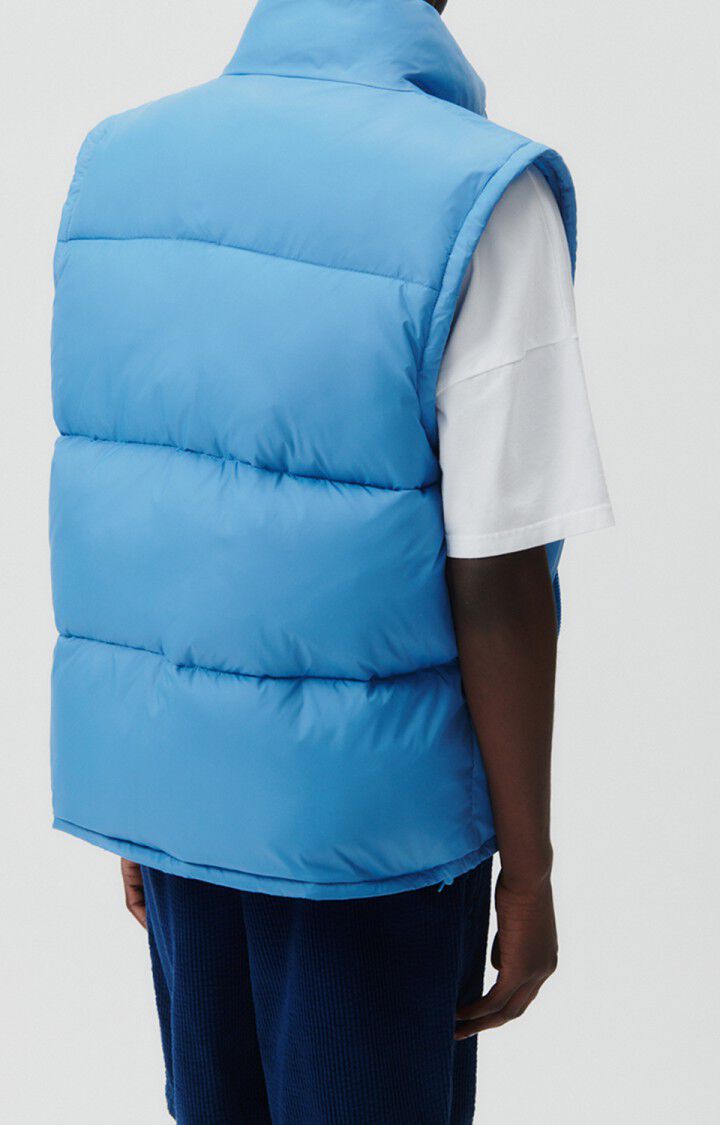 American Vintage Doudoune Homme Kolbay - AQUA 0 Sans Manches Bleu - E23