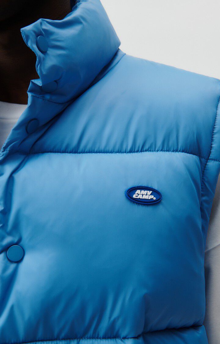 American Vintage Doudoune Homme Kolbay - AQUA 0 Sans Manches Bleu - E23