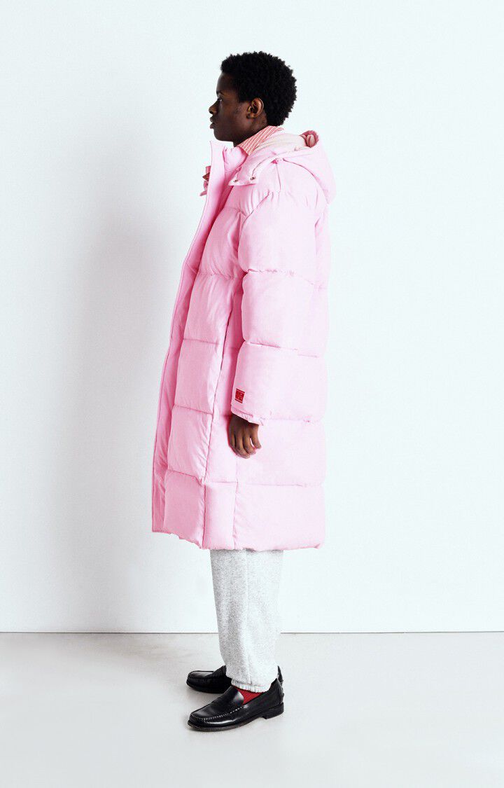 American Vintage Doudoune Homme Zaxoo - BABY PINK 62 Manches Longues Rose - E25