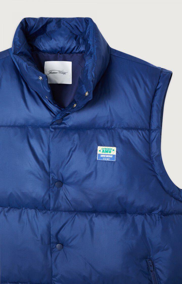 American Vintage Doudoune Homme Zidibay - MARIN 0 Sans Manches Bleu - H23B