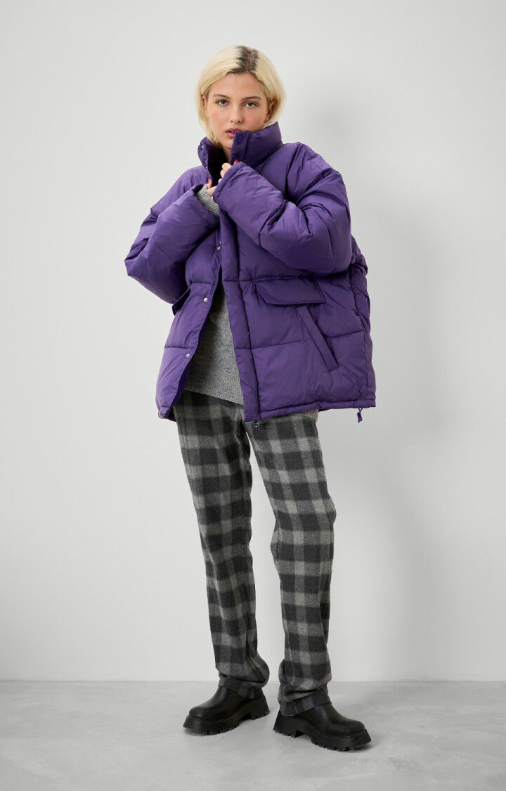 American Vintage Doudoune Mixte Kolbay - AUBERGINE Manches Longues Violet - H22