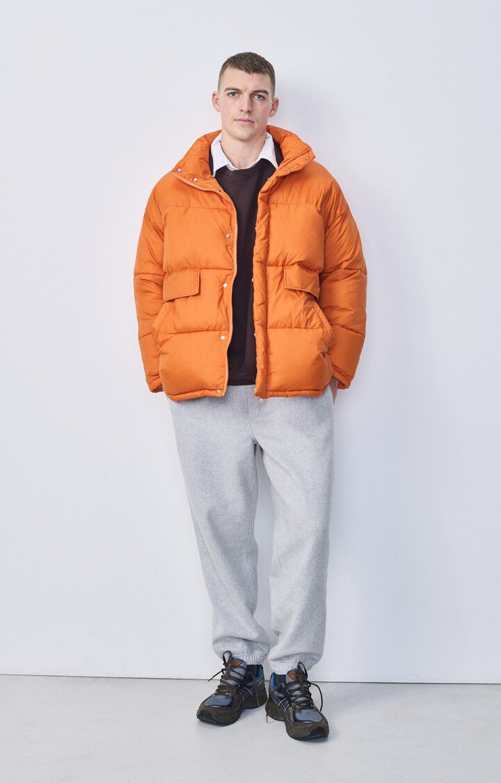 American Vintage Doudoune Mixte Kolbay - AUTOMNE 58 Manches Longues Orange - E23