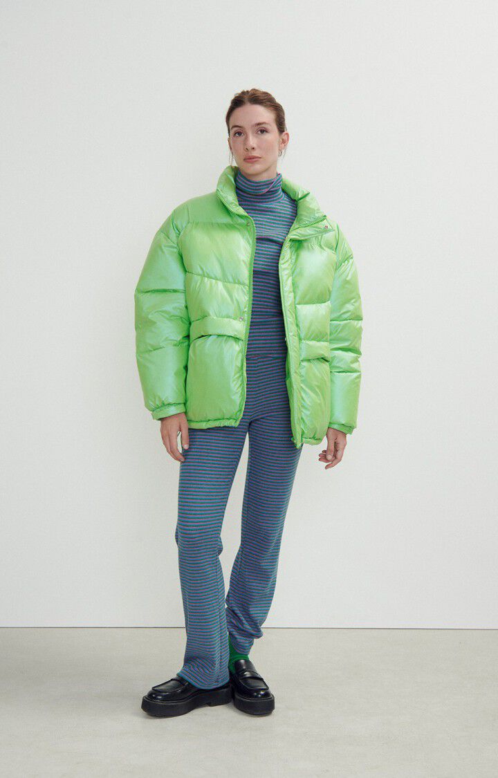 American Vintage Doudoune Mixte Tymbay - LAITUE 61 Manches Longues Vert - H23