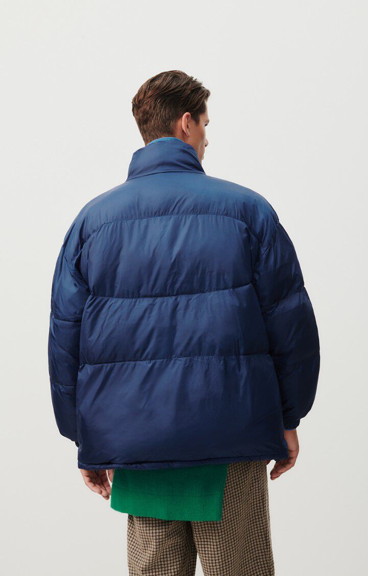 American Vintage Doudoune Mixte Zidibay - MARIN 61 Manches Longues Bleu - E24