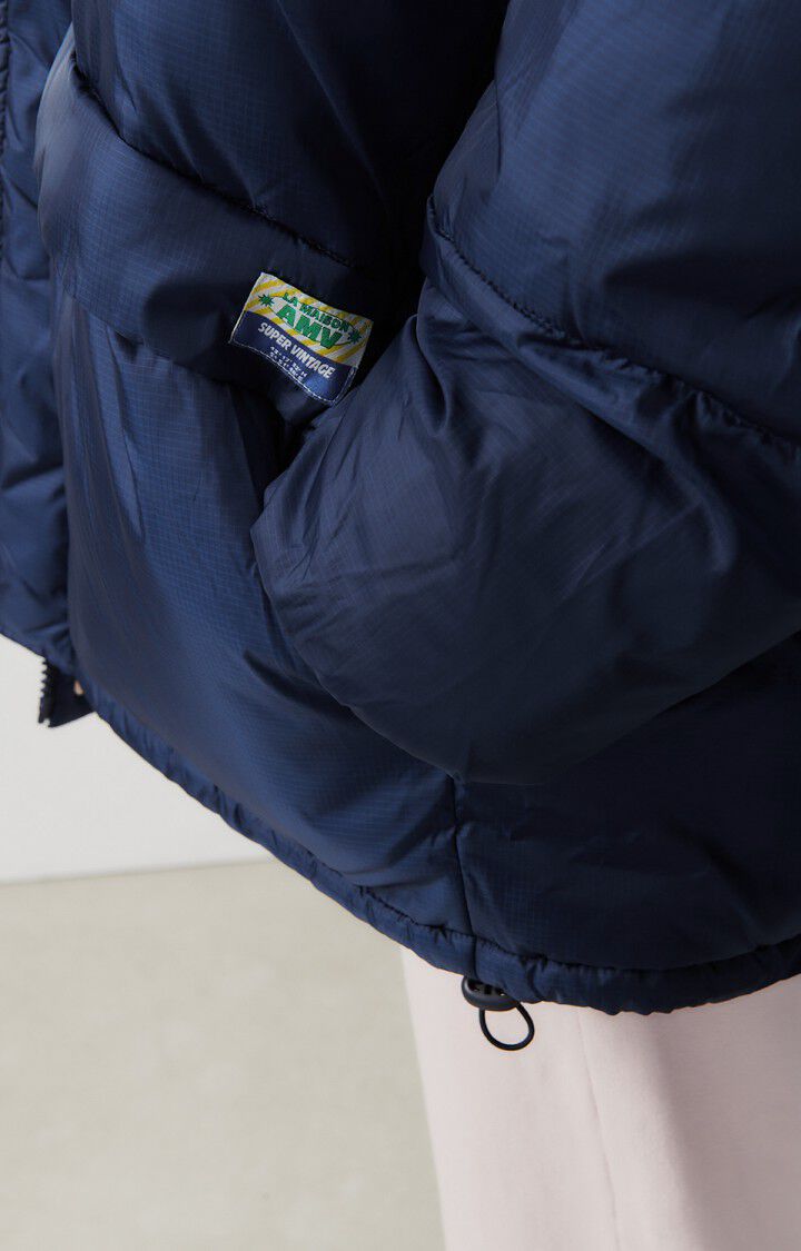 American Vintage Doudoune Mixte Zidibay - MARIN 61 Manches Longues Bleu - E24