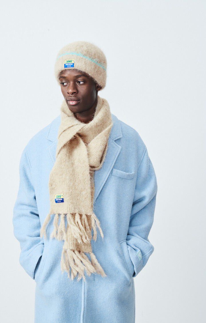 american vintage Écharpe Bymi - BRUMEUX CHINE Gris - H24