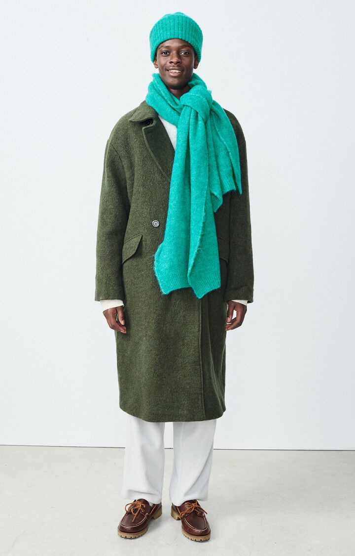 American Vintage Écharpe East - BLEU CANARD CHINE Bleu - H24