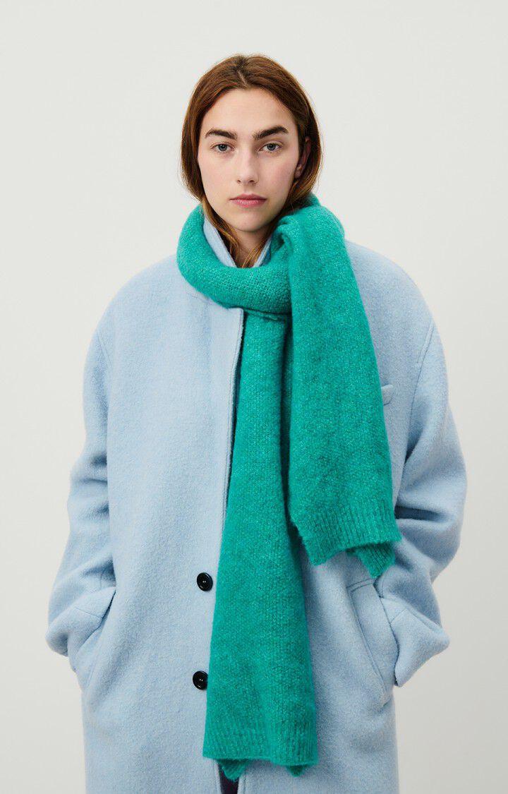 american vintage Écharpe East - BLEU CANARD CHINE Bleu - H24