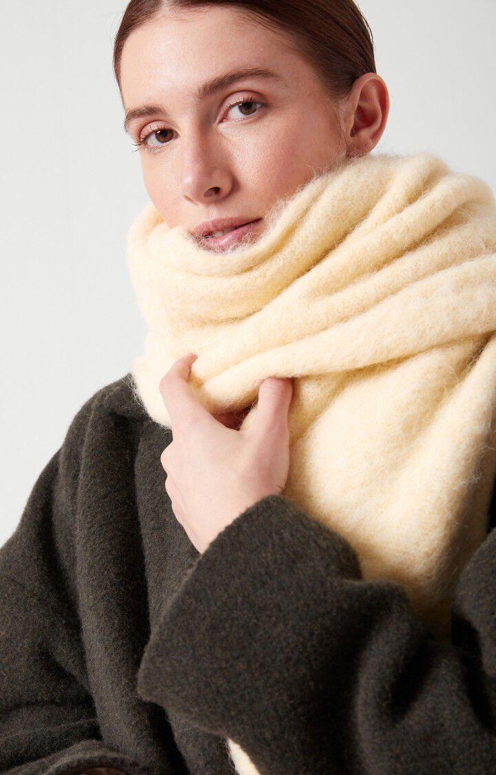 American Vintage Écharpe Foubay - LEMON CURD CHINE Beige - H22B