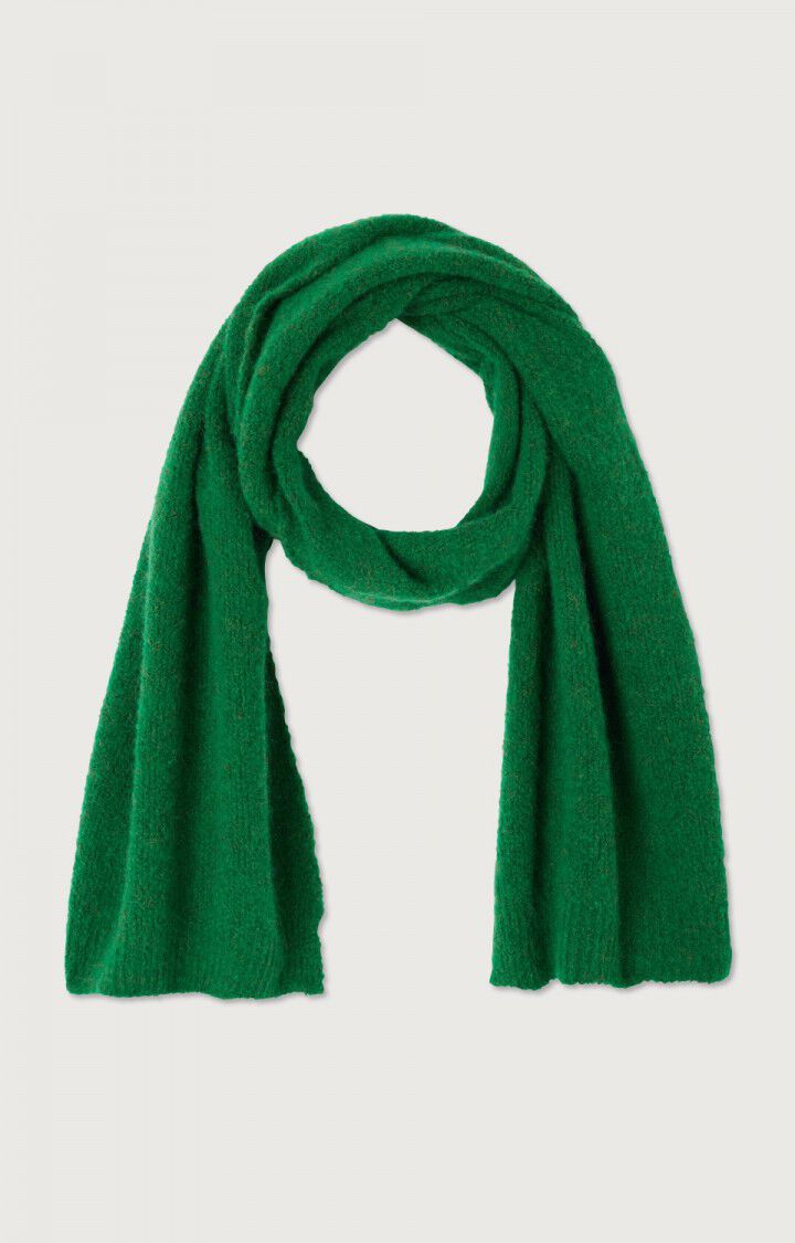 american vintage Écharpe mixte East - PELOUSE CHINE Vert - H23