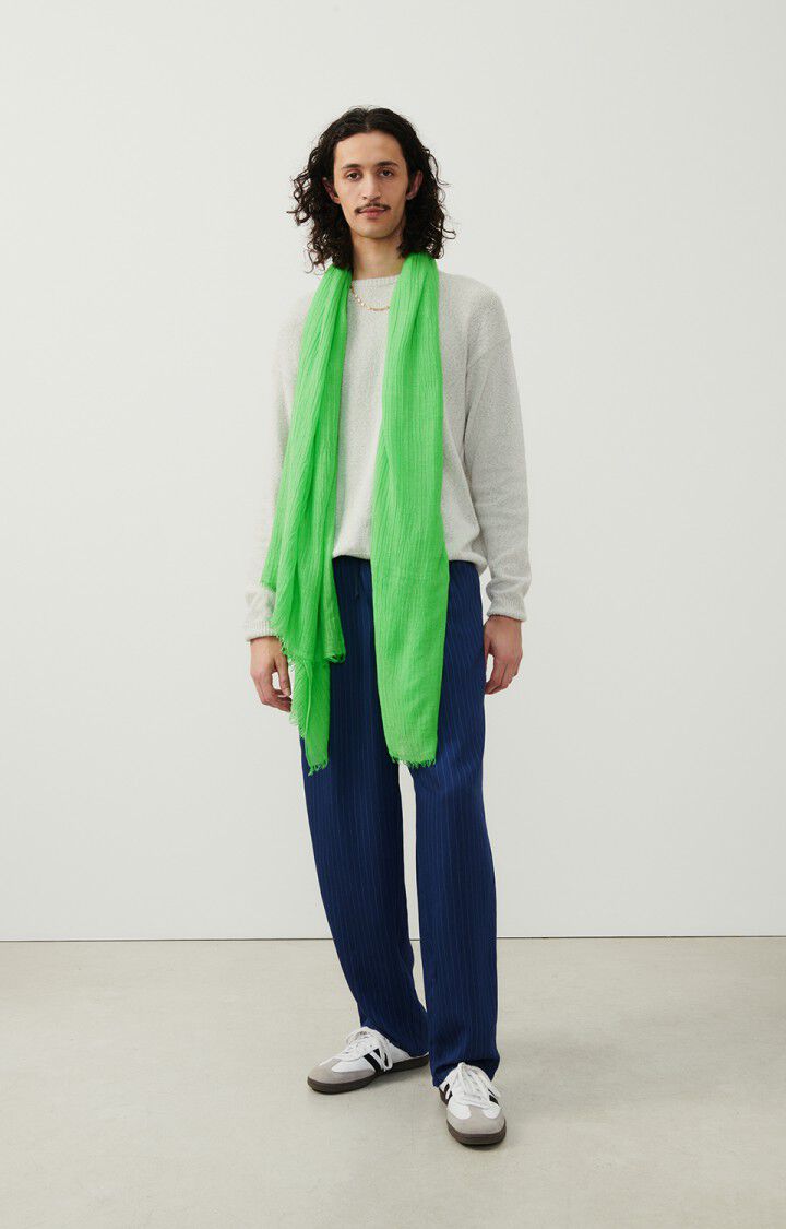 american vintage Écharpe mixte Fatistreet - PERRUCHE Vert - E24