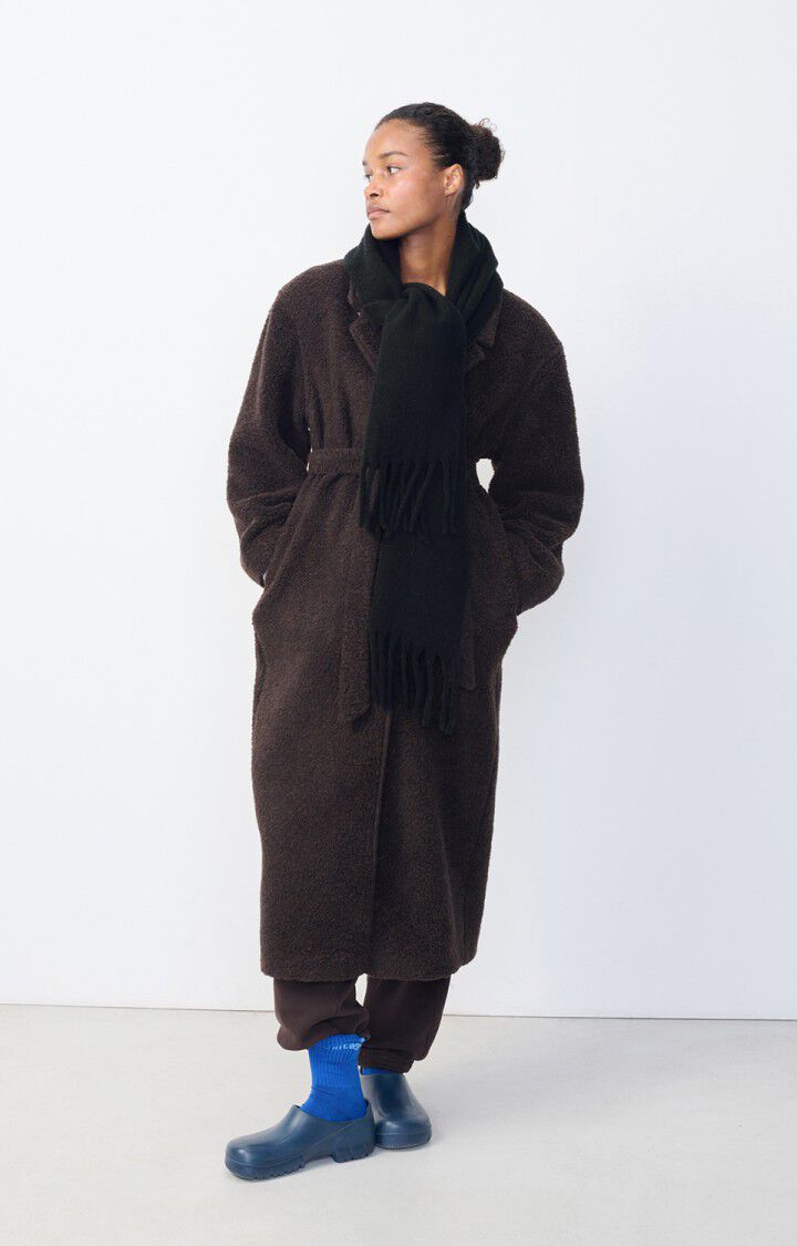 american vintage Écharpe mixte Hizlaw - ANTHRACITE CHINE Gris - H24