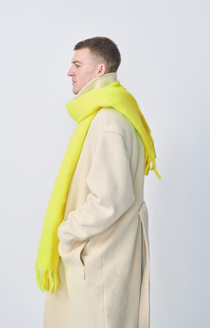 American Vintage Écharpe Mixte Hizlaw - JAUNE FLUO Jaune - H23