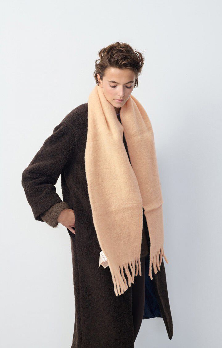 American Vintage Écharpe Mixte Hizlaw - NUDE Beige - H24