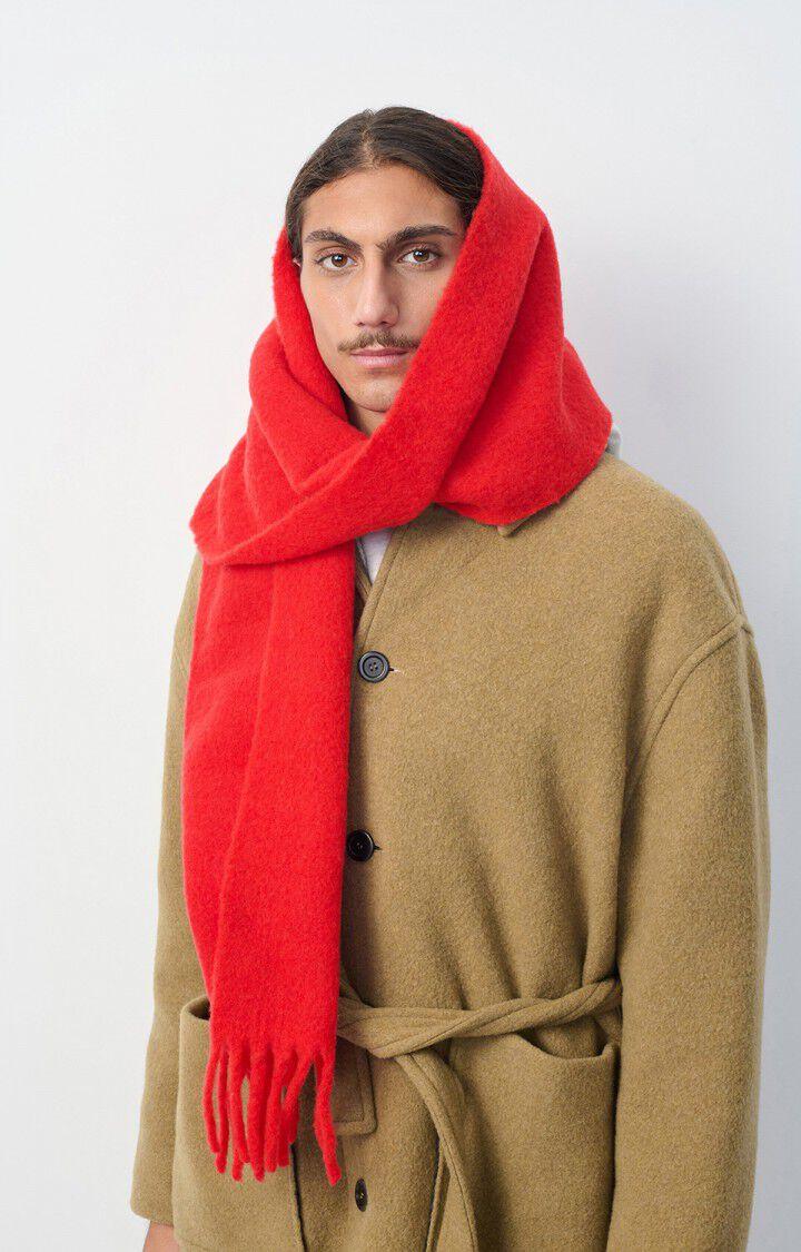 american vintage Écharpe mixte Hizlaw - PIMENT Rouge - H24
