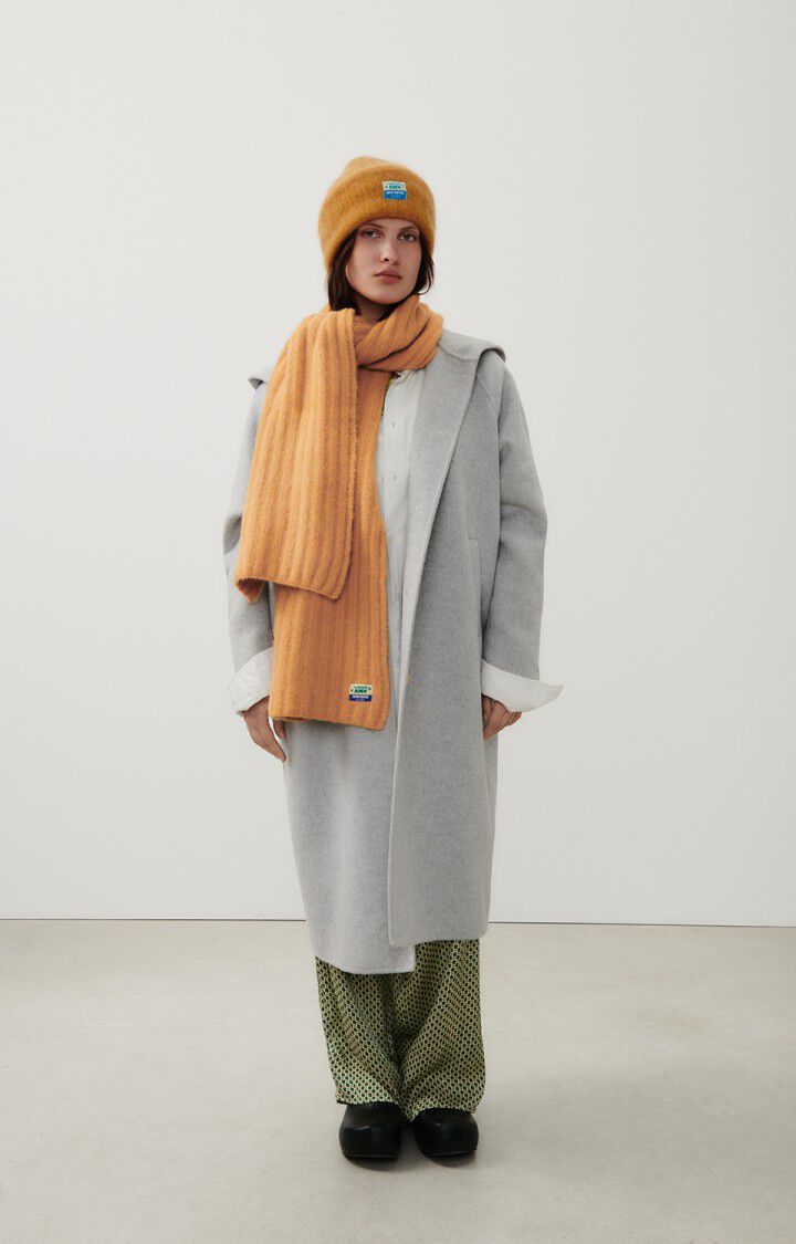 American Vintage Écharpe Mixte Vitow - CROISSANT CHINE Marron - H23