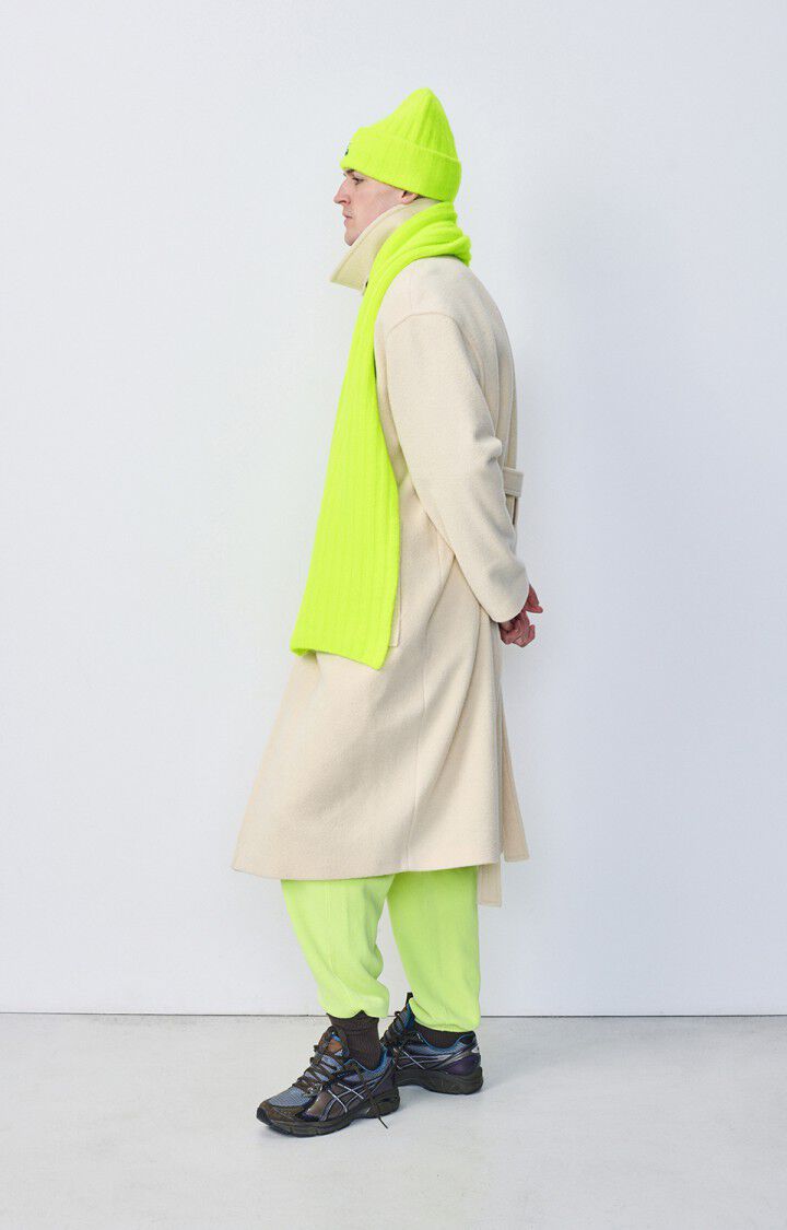 American Vintage Écharpe Mixte Vitow - JAUNE FLUO CHINE Jaune - H24