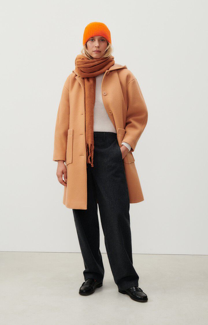 American Vintage Écharpe Mixte Zinaco - CANNELLE Marron - H23