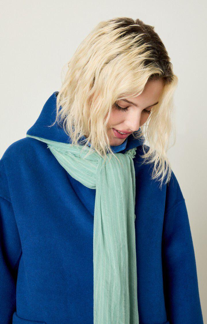 American Vintage Echarpe Monyday - RAYURES VERT D EAU Vert - E18