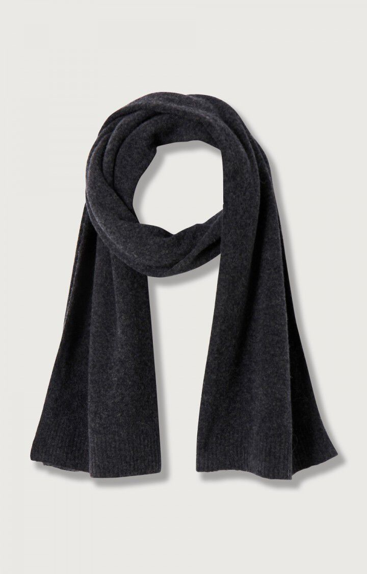 american vintage Echarpe Razpark - CHAUVE SOURIS CHINE Gris - H22B