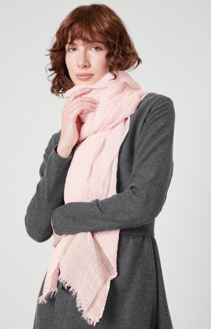 american vintage Echarpe Savocat - BARBE A PAPA Rose - E22B