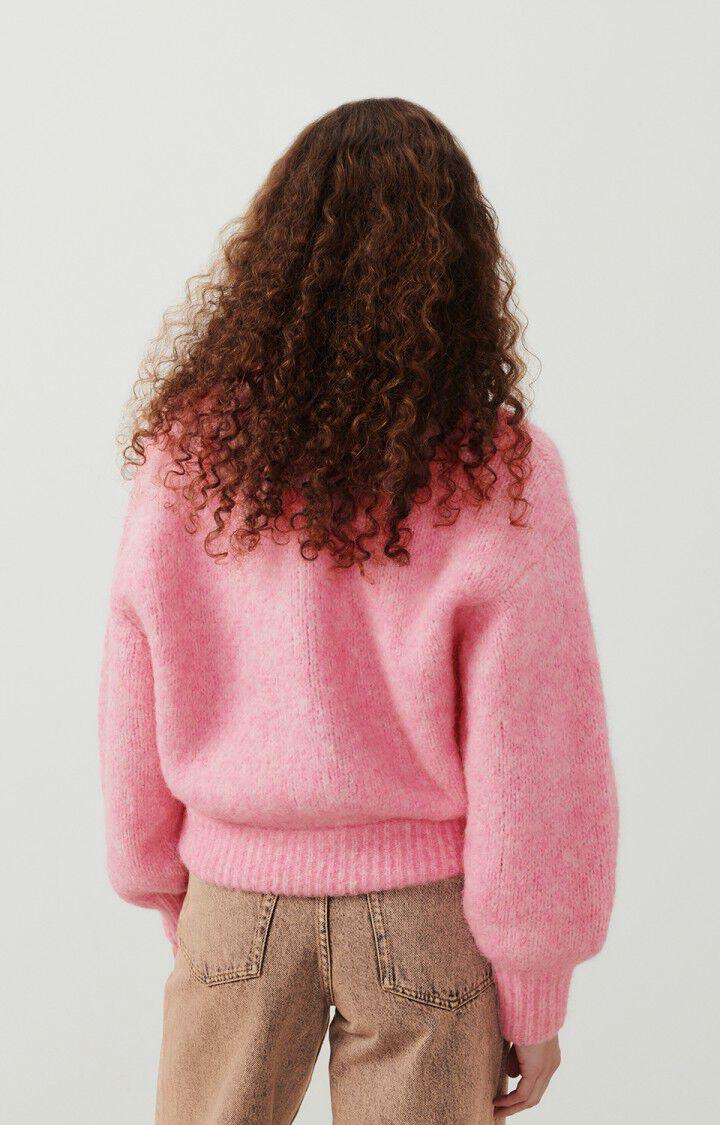 American Vintage Gilet Femme Bacstreet - POUPEE CHINE 50 Manches Longues Rose - H23