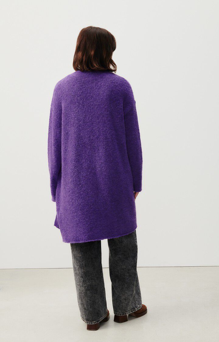 American Vintage Gilet Femme Cikoya - VIOLET 44 Manches Longues Violet - H23