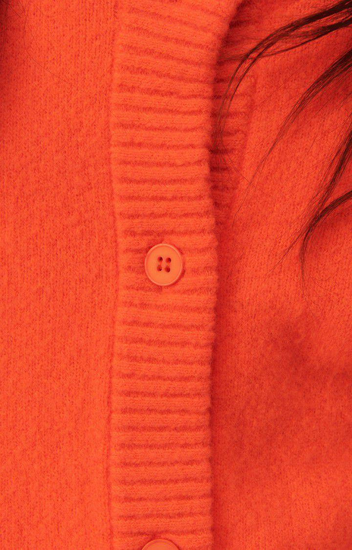 American Vintage Gilet Femme Damsville - FEU 55 Manches Longues Orange - E24