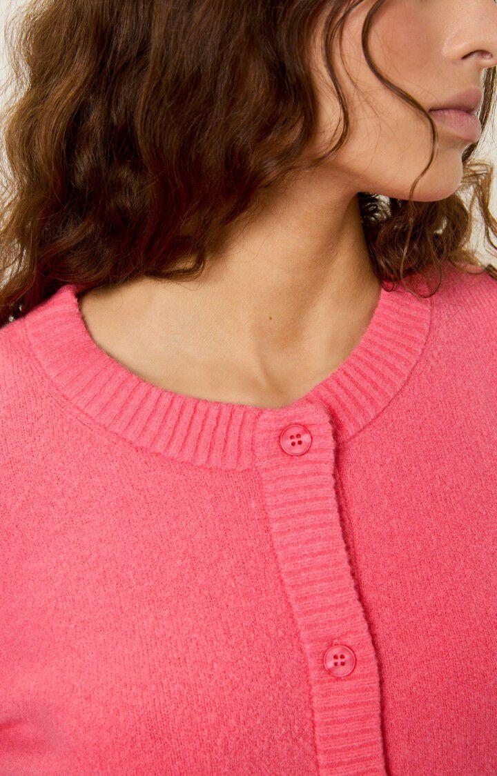 American Vintage Gilet Femme Damsville - ROSACE 55 Manches Longues Rose - E24