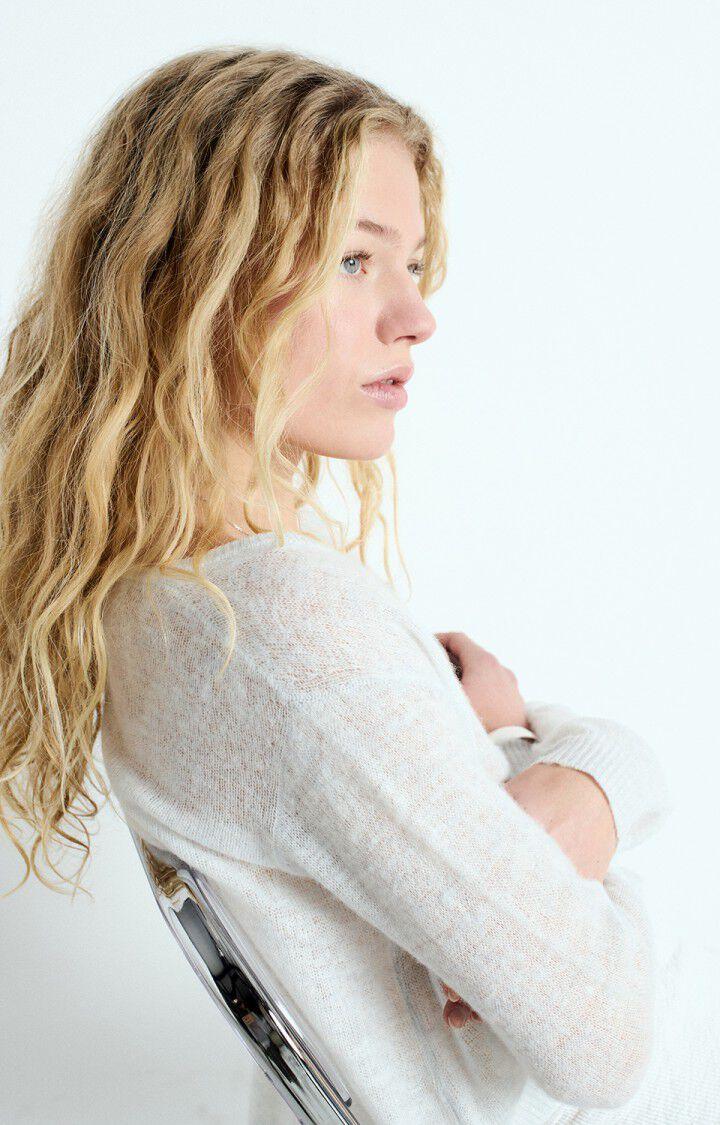 American Vintage Gilet Femme Dumy - ARCTIQUE CHINE 52 Manches Longues Gris - E25