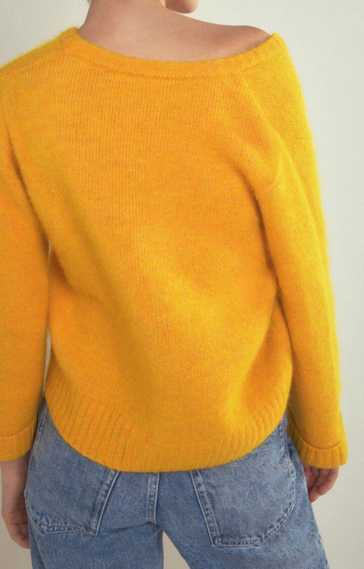 American Vintage Gilet Femme East - MARMELADE CHINE 44 Manches Longues Orange - H22