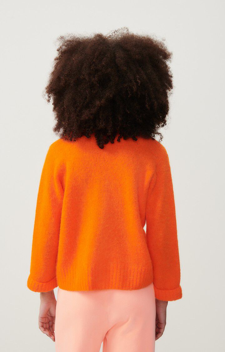 American Vintage Gilet Femme East - ORANGE FLUO 44 Manches Longues Orange - H23