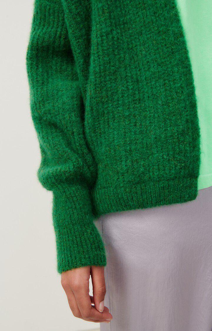American Vintage Gilet Femme East - PELOUSE CHINE 43 Manches Longues Vert - H23