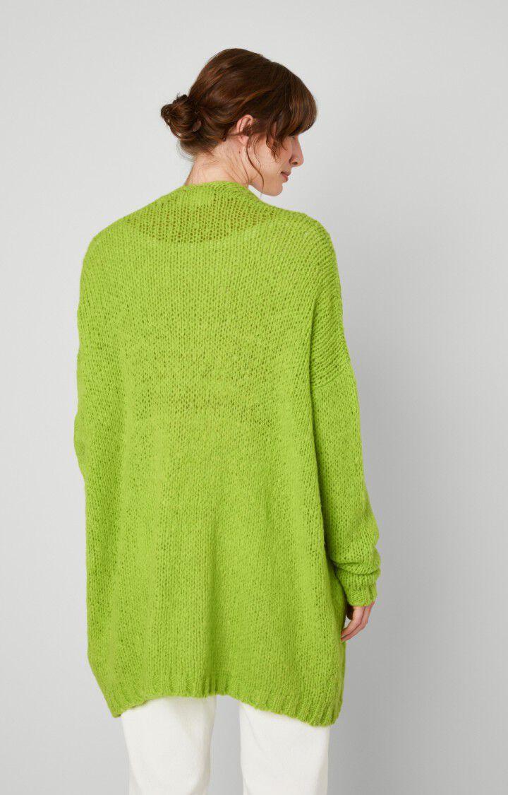 American Vintage Gilet Femme Noboo - CITRUS 42 Manches Longues Vert - H22