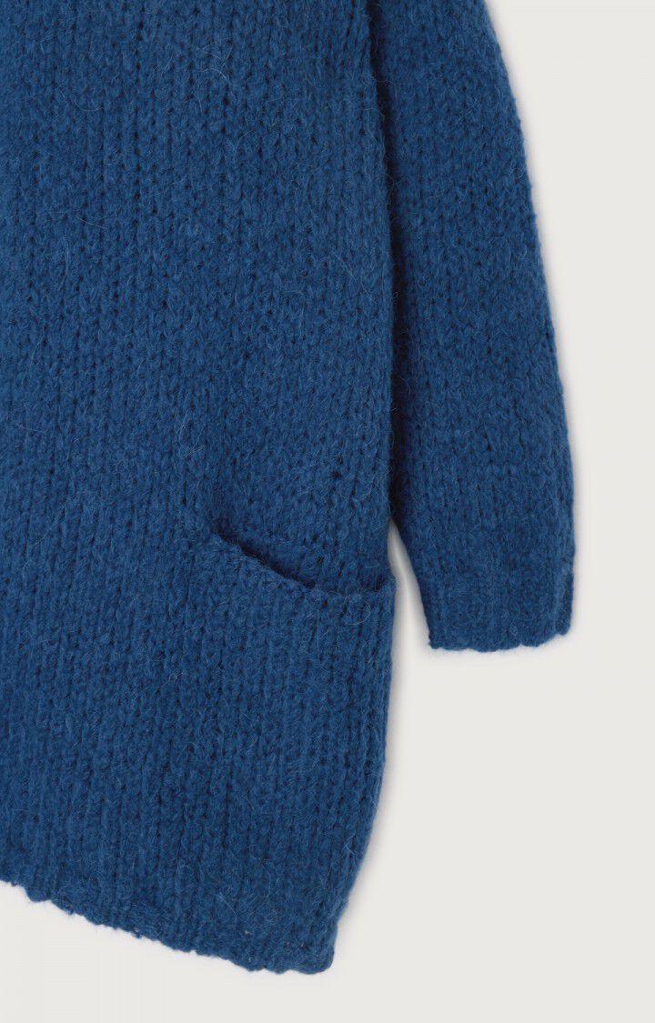 American Vintage Gilet Femme Noboo - COMETE 42 Manches Longues Bleu - H23