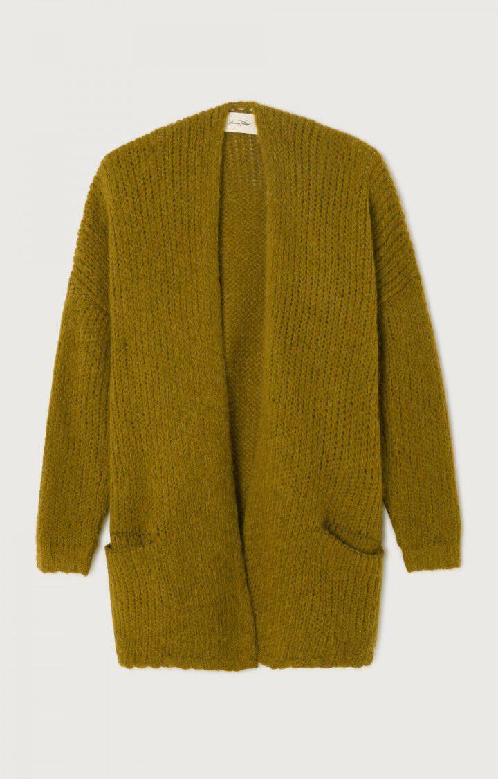 american vintage Gilet femme Noboo - MOUSSE 42 Manches longues Vert - H23
