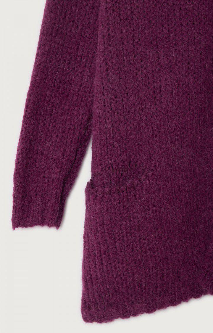 American Vintage Gilet Femme Noboo - PRUNE 42 Manches Longues Violet - H23