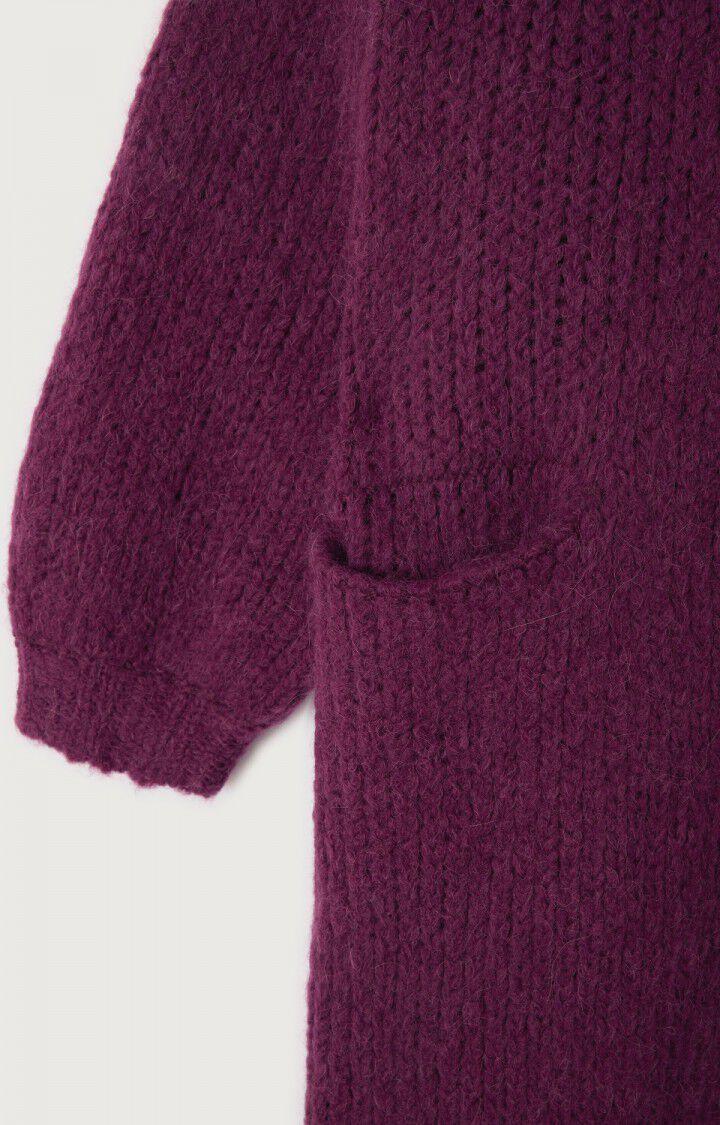American Vintage Gilet Femme Noboo - PRUNE 55 Manches Longues Violet - H23